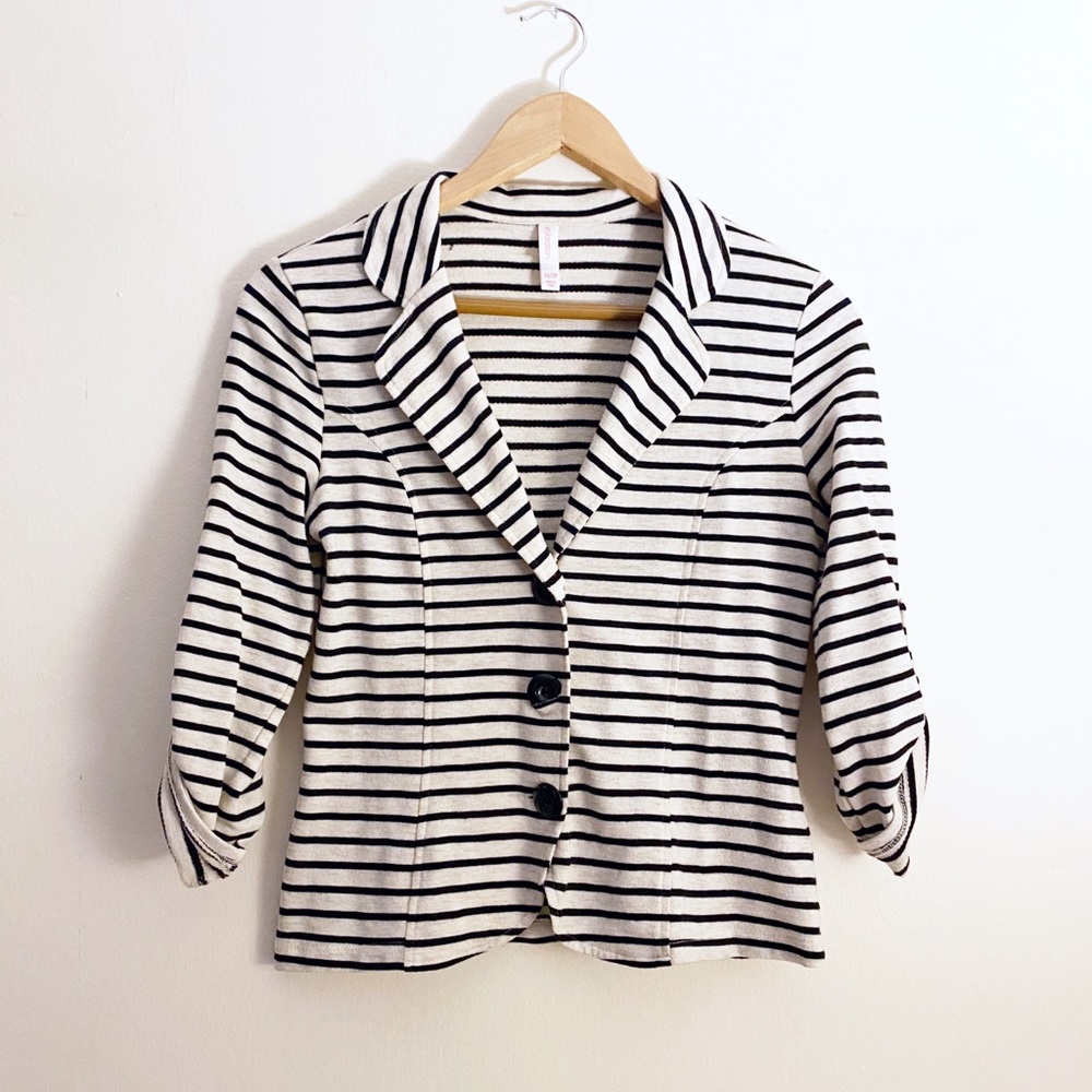 Soft Cotton Blazer